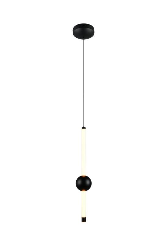 Lampa wisząca Trio MELITA czarna LED 6W 2300/3000/4000K 600lm IP20 - 1 szt.