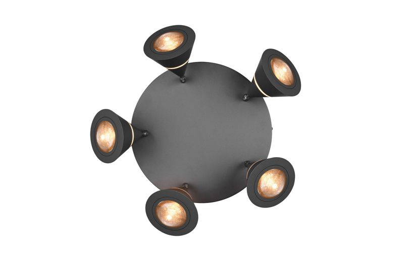 Lampa wisząca Trio ROMEO czarna LED 7W 2300/3000/4000K 700lm IP20 - 1 szt.
