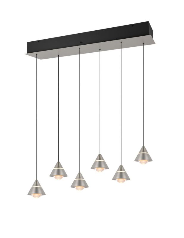 Lampa wisząca Trio ROMEO srebrna LED 42W 2300/3000/4000K 4200lm IP20 - 1 szt.
