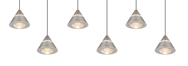Lampa wisząca Trio ROMEO srebrna LED 42W 2300/3000/4000K 4200lm IP20 - 1 szt.