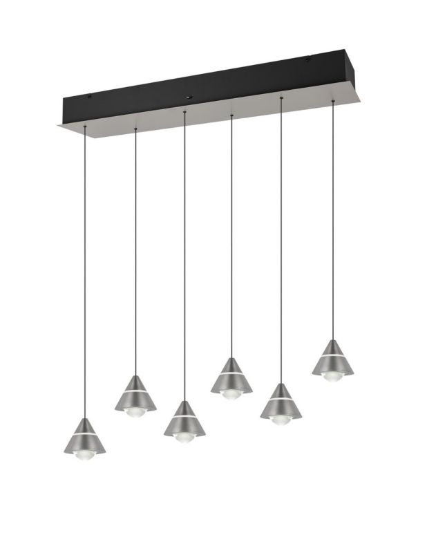 Lampa wisząca Trio ROMEO srebrna LED 42W 2300/3000/4000K 4200lm IP20 - 1 szt.