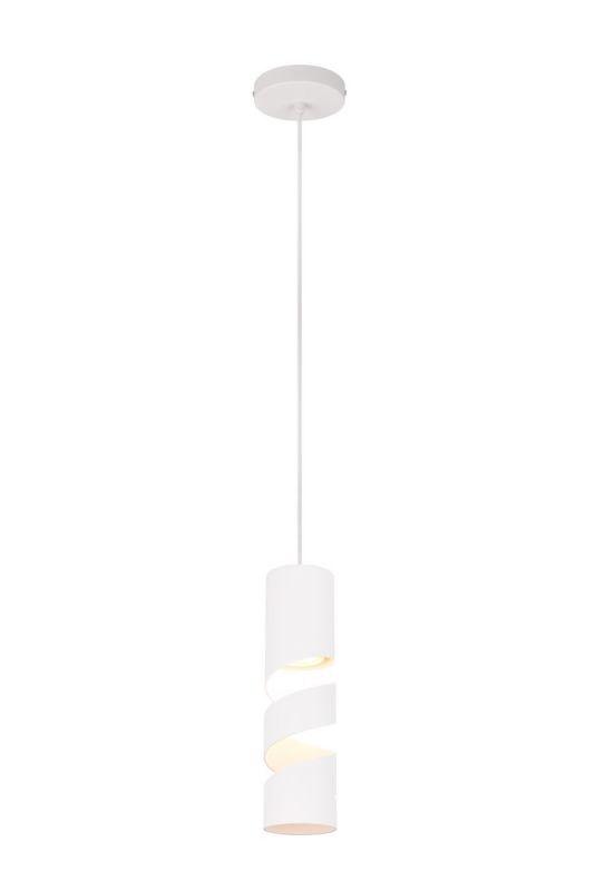Lampa wisząca Trio Stream 3957 biała do kuchni 1xGU10 x 1 szt.
