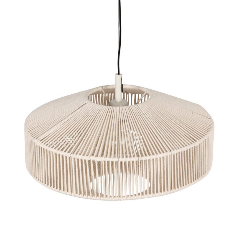 Lampa wisząca Trio Svea 7252 beżowo-kremowa boho 1xE27 x 1 szt.