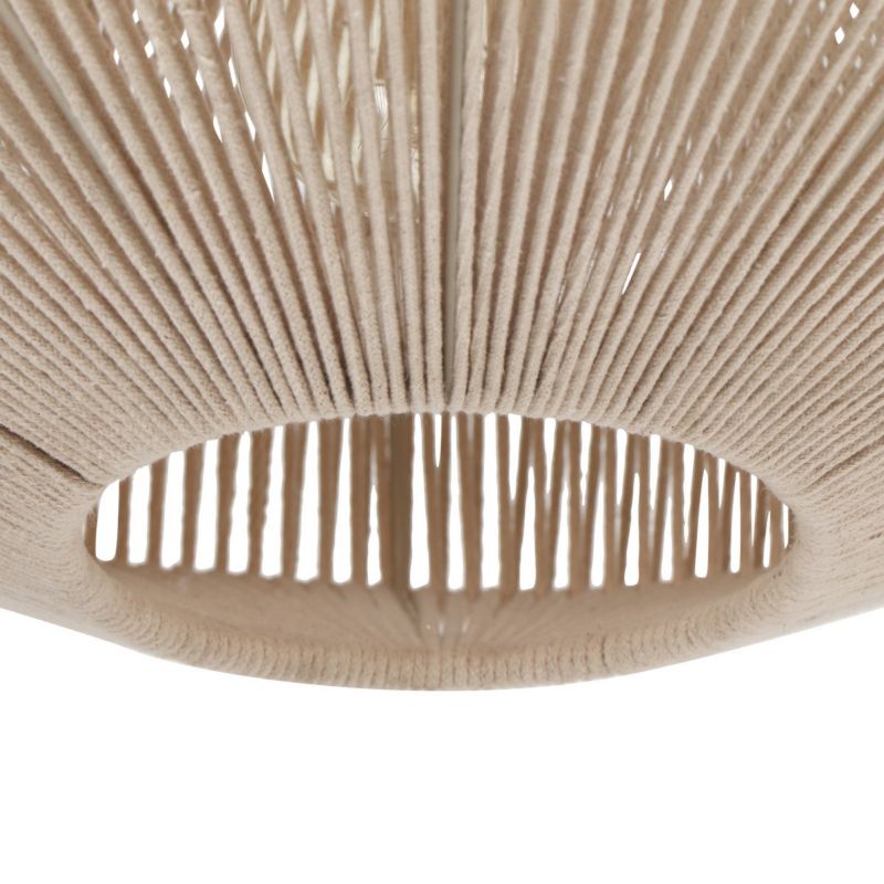Lampa wisząca Trio Svea 7252 beżowo-kremowa boho 1xE27 x 1 szt.