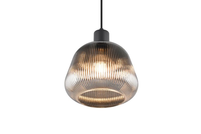 Lampa wisząca Trio Tarifa 5791 czarna retro 1xE27 x 1 szt.