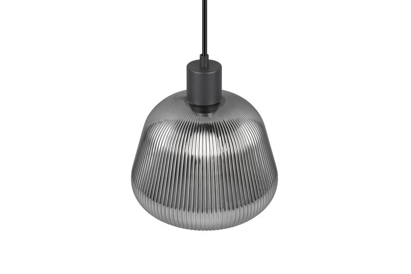 Lampa wisząca Trio Tarifa 5791 czarna retro 1xE27 x 1 szt.