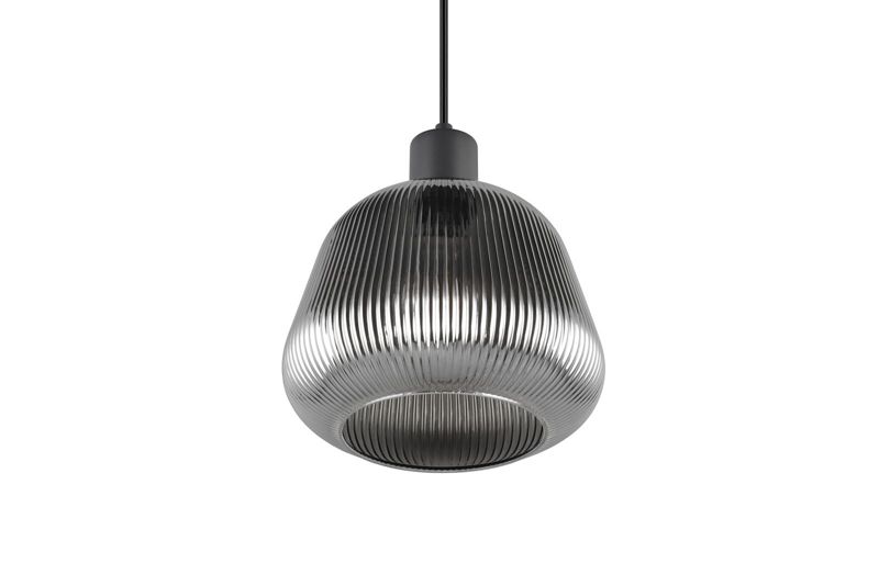 Lampa wisząca Trio Tarifa 5791 czarna retro 1xE27 x 1 szt.