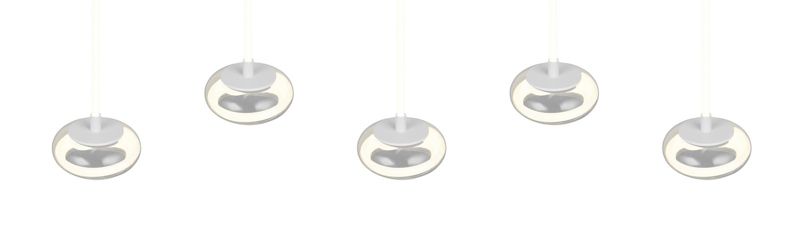 Lampa wisząca Trio TARSIA biała LED 10W 4000K 1400lm IP20 - 1 szt.