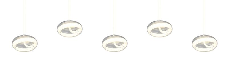 Lampa wisząca Trio TARSIA biała LED 10W 4000K 1400lm IP20 - 1 szt.
