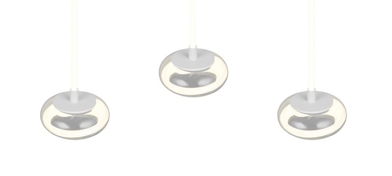 Lampa wisząca Trio TARSIA biała LED 12W 4000K 1667lm IP20 - 1 szt.