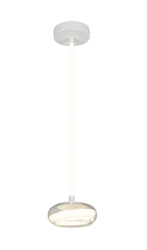 Lampa wisząca Trio TARSIA biała LED 13W 4000K 1700lm IP20 - 1 szt.