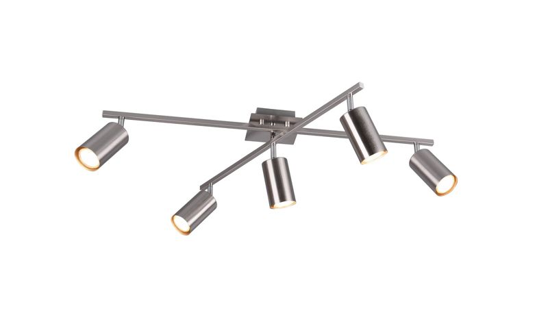 Lampa wisząca Trio VANTOS chromowana-srebrna 5xGU10x35W IP20 wym:22,4x77,4x77,5cm - 1 szt.