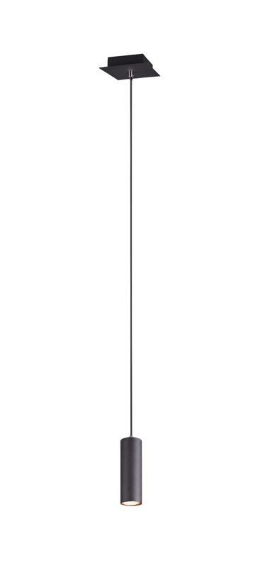Lampa wisząca Trio VANTOS czarna 1xGU10x35W IP20 wym:150x12x12cm - 1 szt.