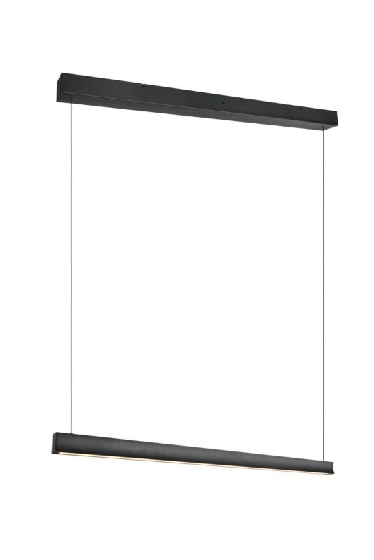 Lampa wisząca Trio WALLACE czarna LED 29W 2300/3000/4000K 3500lm IP20 - 1 szt.