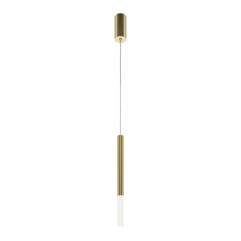 Lampa wisząca tuba Maytoni PRO SHADE złoto-biała LED 6W  4000K 500lm IP20 - 1 szt.