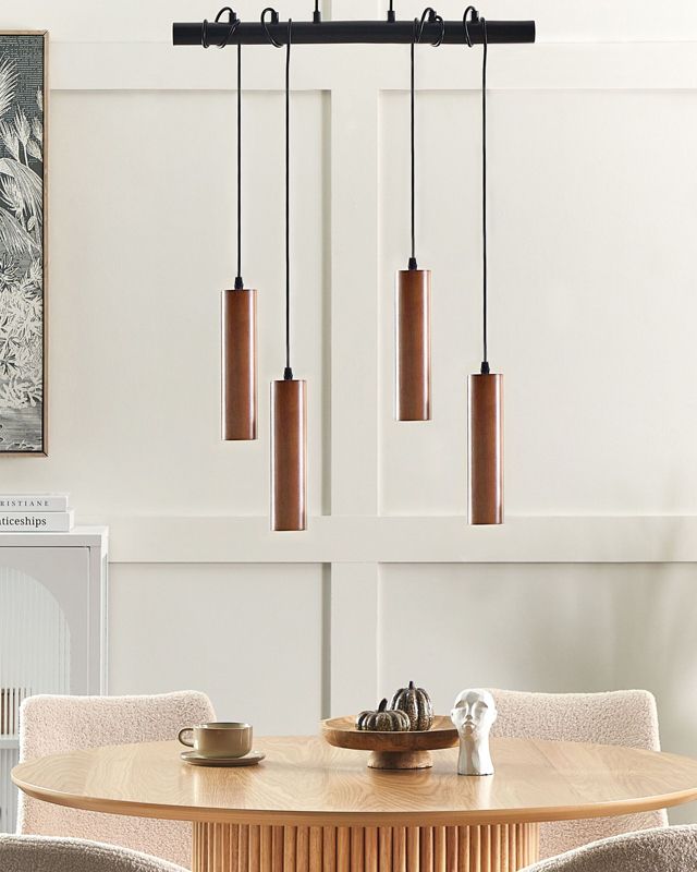 Lampa wisząca Tutaki Metal Czarny 1 szt.