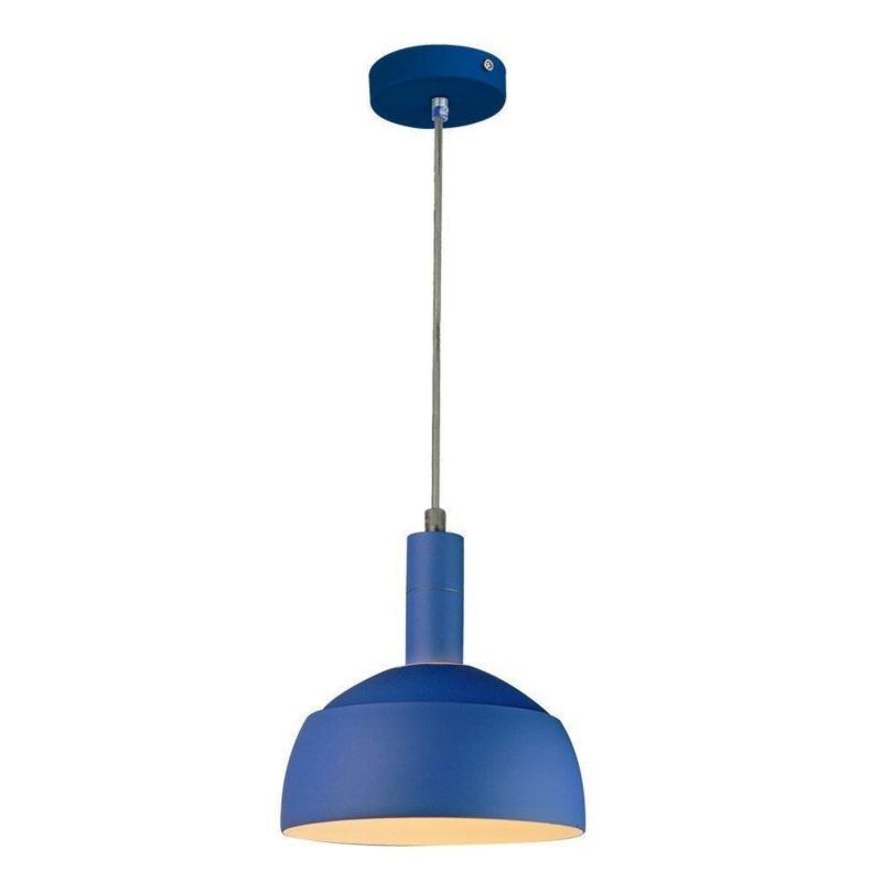Lampa wisząca V-TAC Vt-7100 niebieska wym: 120 x 18 x 18 cm 1xE14 x  1 szt.