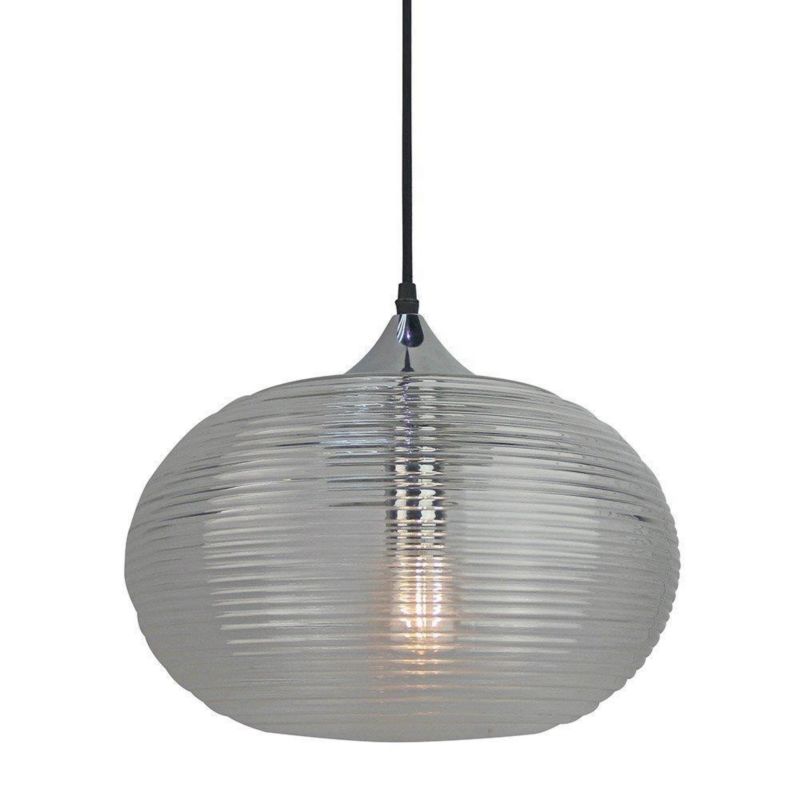 Lampa wisząca V-TAC Vt-7350 przezroczysty wym: 100 x 33 x 33 cm 1xE27 x  1 szt.