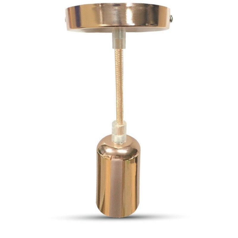 Lampa wisząca V-TAC Vt-7448 mosiężno-złota wym: 6 x 4 cm 1xE27 x  1 szt.