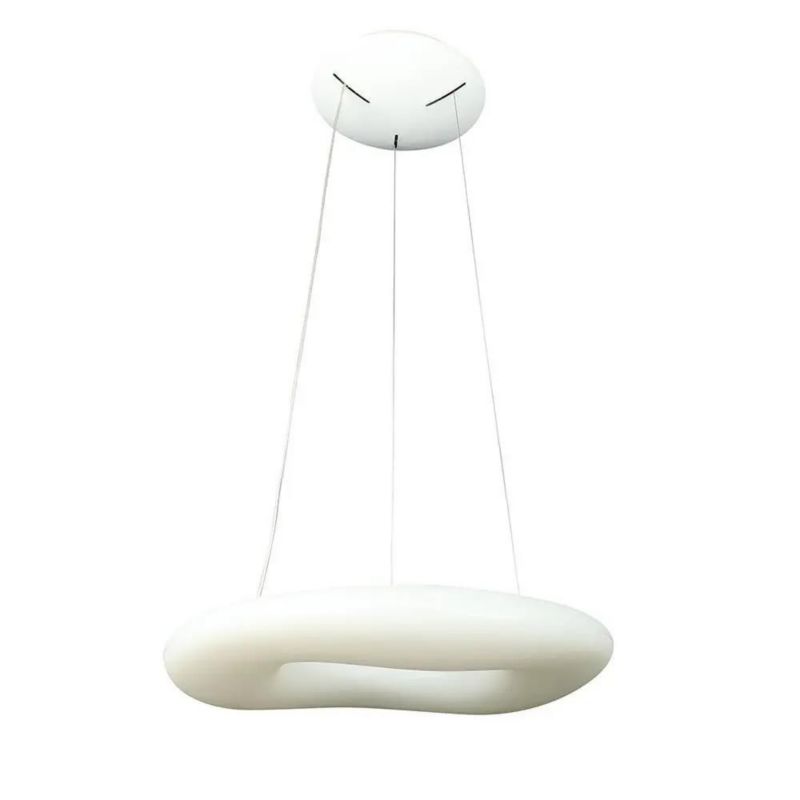 Lampa wisząca V-TAC Vt-7605 biała wym: 200 x 60 x 60 cm wbudowany LED 38W 1 szt.
