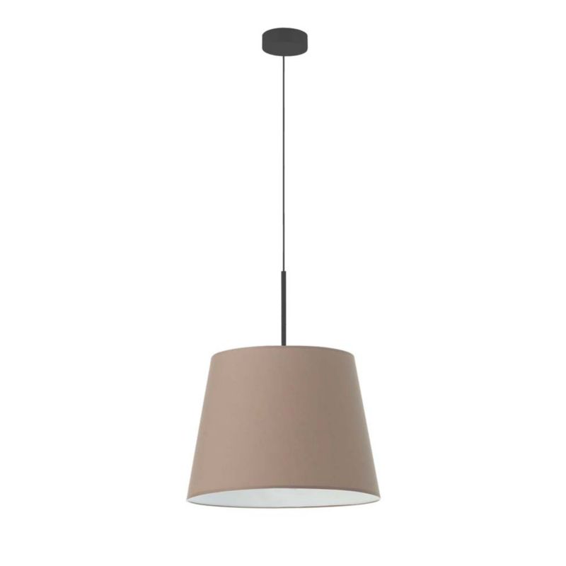 Lampa wisząca Volta Light Factory sufitowa regulowana z abażurem stożek Cappuccino SPACE 1szt.