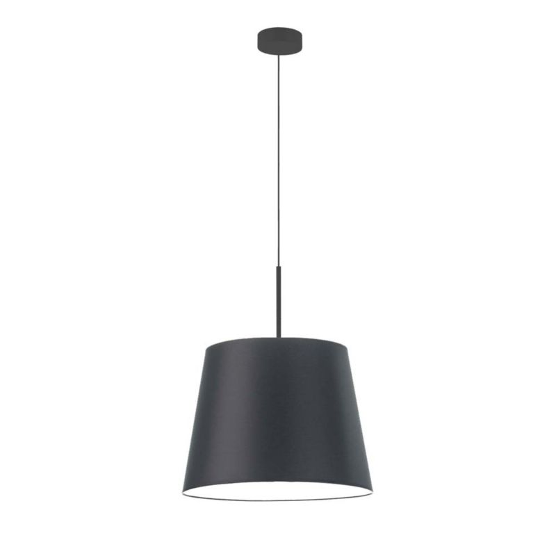 Lampa wisząca Volta Light Factory sufitowa regulowana z abażurem stożek Czarny SPACE 1szt.