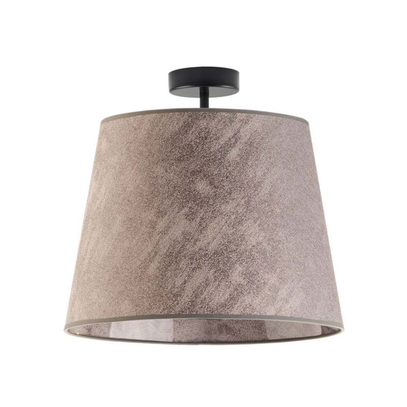 Lampa wisząca Volta Light Factory żyrandol plafon z abażurem stożek Beton COSMO 1szt.