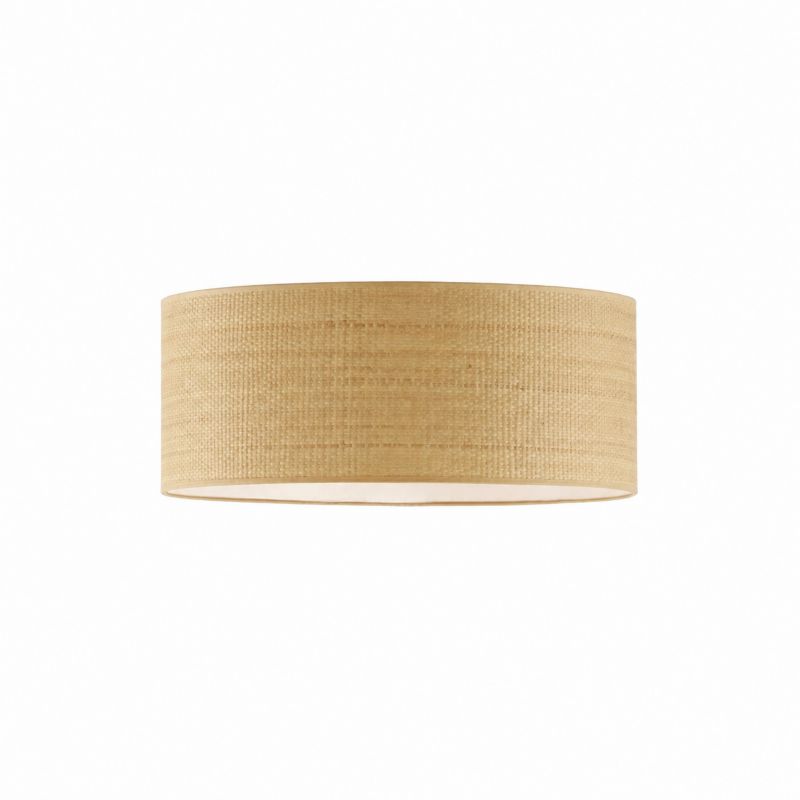 Lampa wisząca Volta Light Factory żyrandol plafon z abażurem walec Rattan JAZZ 40cm 1szt.