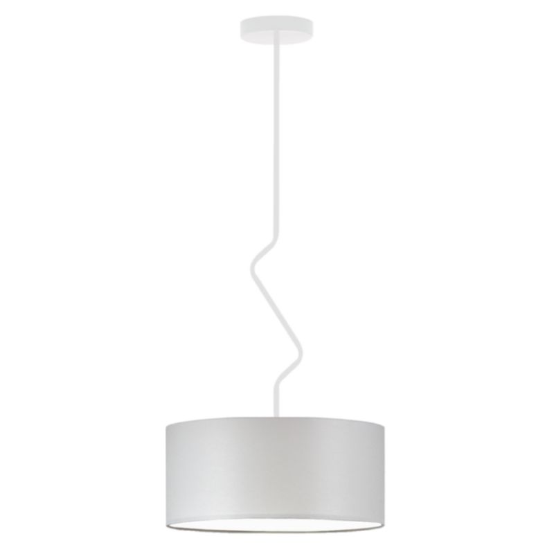 Lampa wisząca Volta Light Factory zwis żyrandol sufitowa z abażurem walec VESSO 1szt.