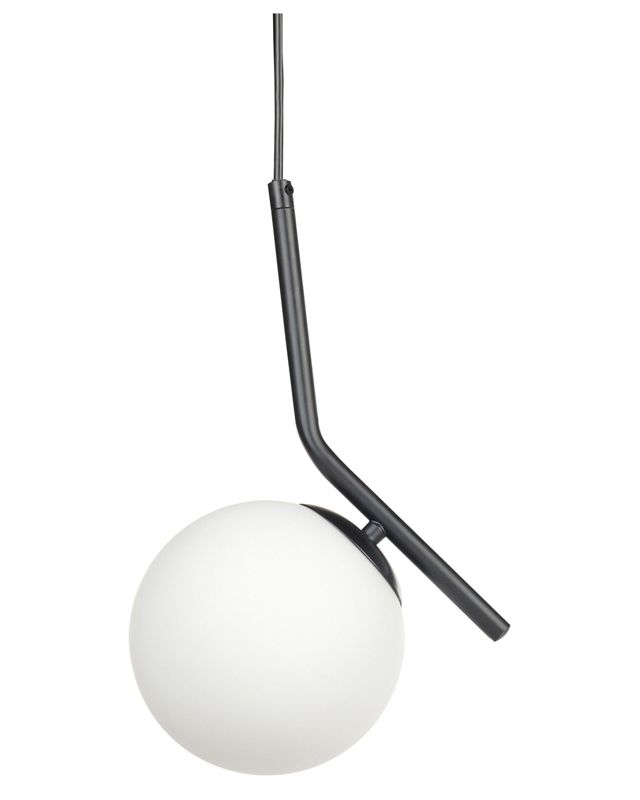Lampa wisząca Wapiti Szkło Czarny 1szt.