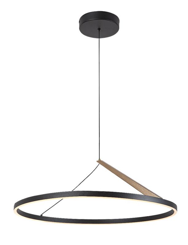 Lampa wisząca złoty element Rabalux Renara czarno-złota-biała LED 40W 3000KK 1850lm IP20 wym:120x65x65cm - 1 szt.