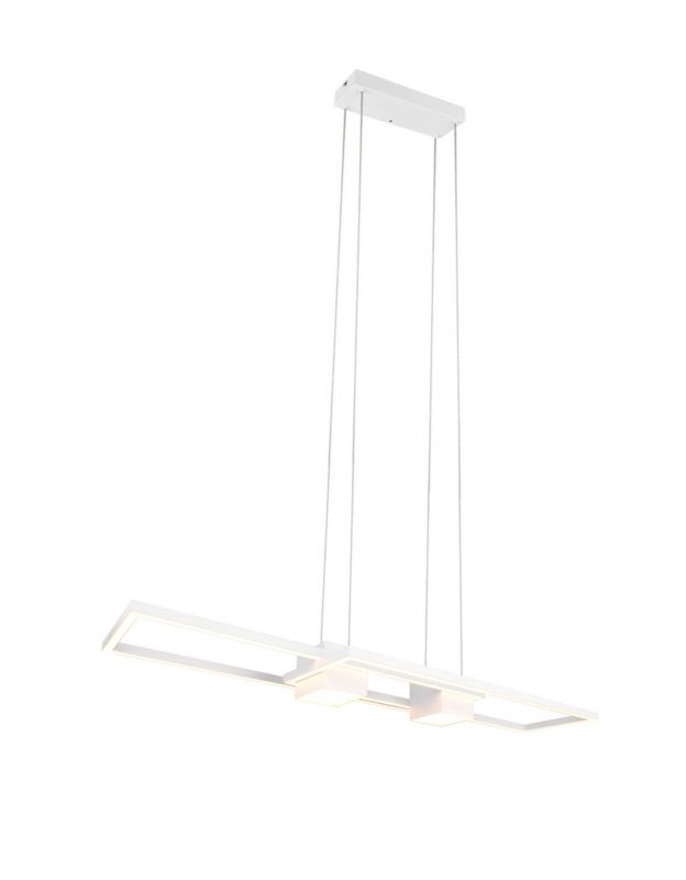Lampa wisząca z pilotem Trio ALBANY biała LED 37W 2700-6500K 4300lm IP20 - 1 szt.
