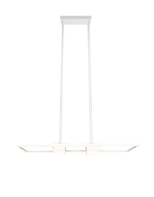 Lampa wisząca z pilotem Trio ALBANY biała LED 37W 2700-6500K 4300lm IP20 - 1 szt.