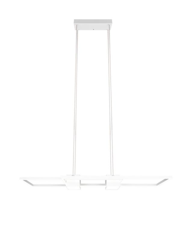 Lampa wisząca z pilotem Trio ALBANY biała LED 37W 2700-6500K 4300lm IP20 - 1 szt.