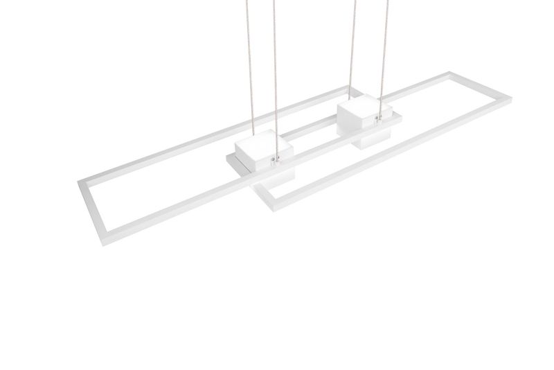 Lampa wisząca z pilotem Trio ALBANY biała LED 37W 2700-6500K 4300lm IP20 - 1 szt.