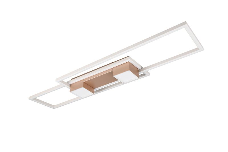 Lampa wisząca z pilotem Trio ALBANY brązowo-szara LED 37W 2700-6500K 4300lm IP20 - 1 szt.