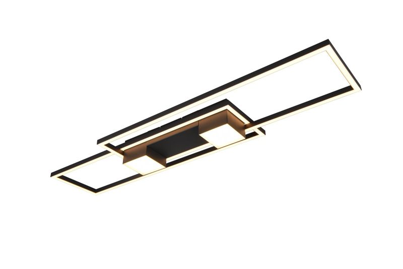 Lampa wisząca z pilotem Trio ALBANY czarna LED 37W 2700-6500K 4300lm IP20 - 1 szt.