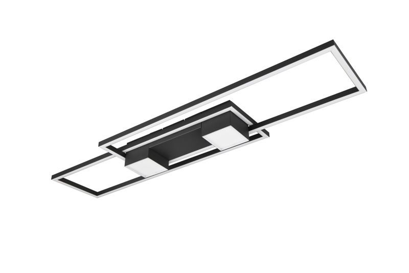 Lampa wisząca z pilotem Trio ALBANY czarna LED 37W 2700-6500K 4300lm IP20 - 1 szt.