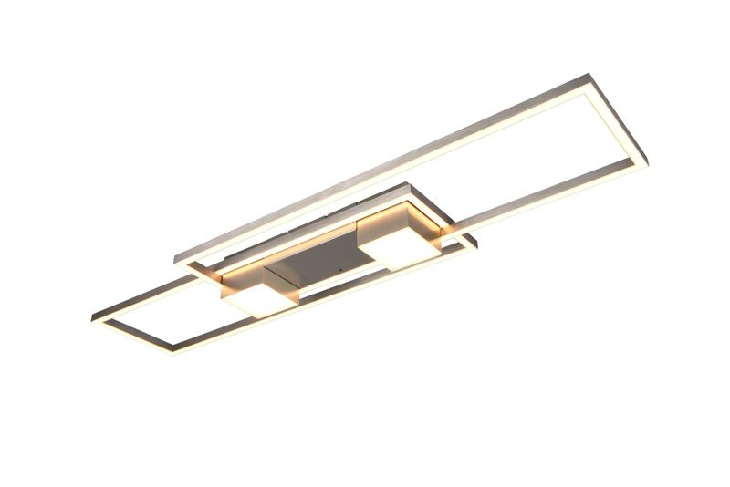 Lampa wisząca z pilotem Trio ALBANY srebrna LED 37W 2700-6500K 4300lm IP20 - 1 szt.