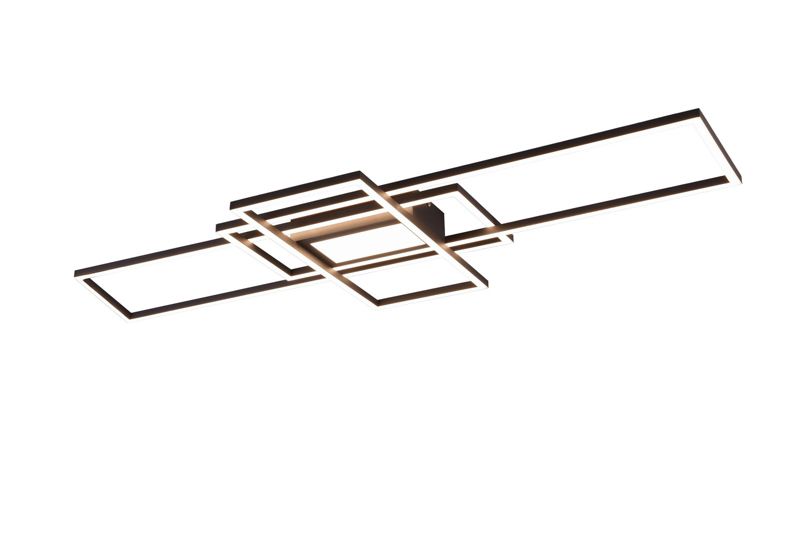 Lampa wisząca z pilotem Trio ALYRON antracytowa LED 60W 3000-6500K 7100lm IP20 - 1 szt.