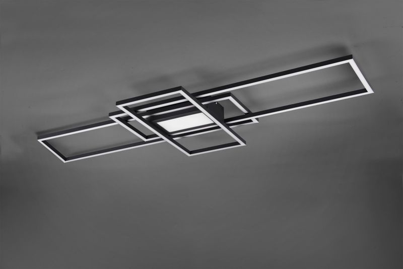 Lampa wisząca z pilotem Trio ALYRON antracytowa LED 60W 3000-6500K 7100lm IP20 - 1 szt.