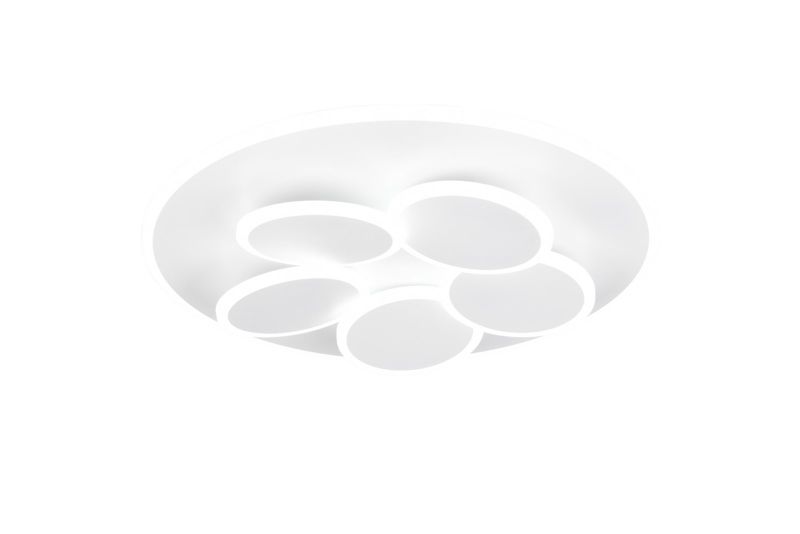 Lampa wisząca z pilotem Trio MANDALA biała LED 35W 2700-6500K 4200lm IP20 - 1 szt.