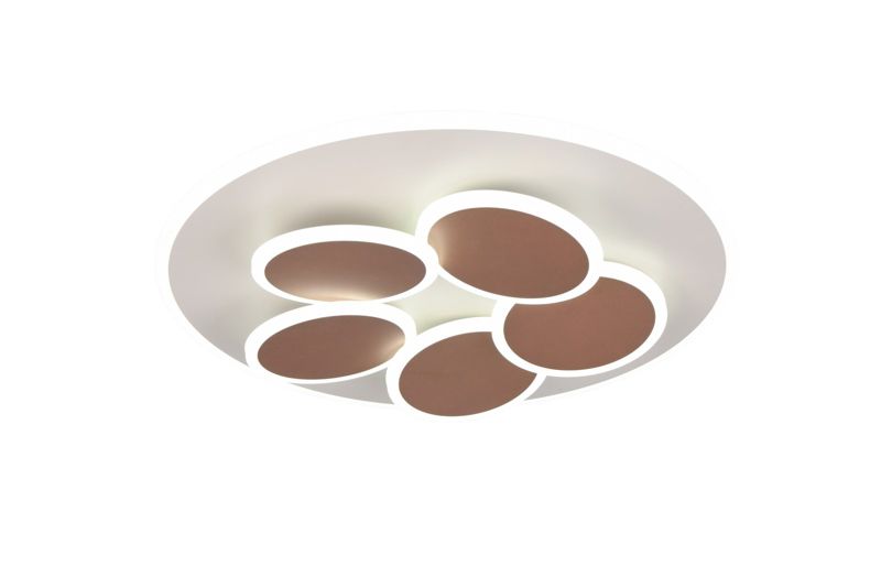 Lampa wisząca z pilotem Trio MANDALA szara LED 35W 2700-6500K 4200lm IP20 - 1 szt.