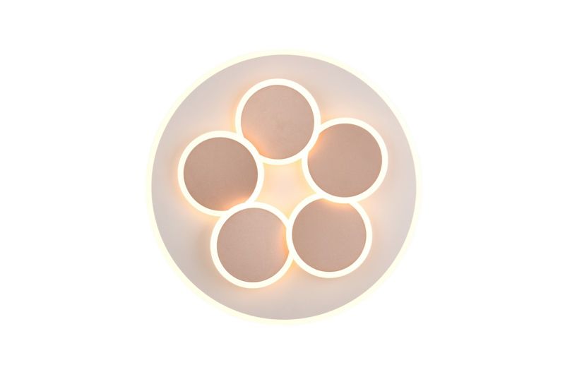 Lampa wisząca z pilotem Trio MANDALA szara LED 35W 2700-6500K 4200lm IP20 - 1 szt.