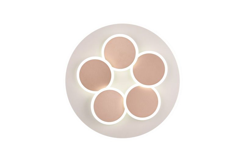 Lampa wisząca z pilotem Trio MANDALA szara LED 35W 2700-6500K 4200lm IP20 - 1 szt.