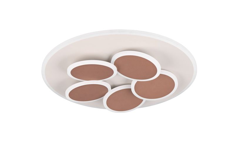Lampa wisząca z pilotem Trio MANDALA szara LED 35W 2700-6500K 4200lm IP20 - 1 szt.