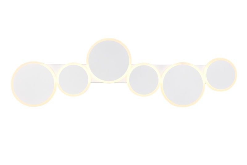 Lampa wisząca z pilotem Trio OVELA biała LED 34W 2700-6500K 3900lm IP20 - 1 szt.