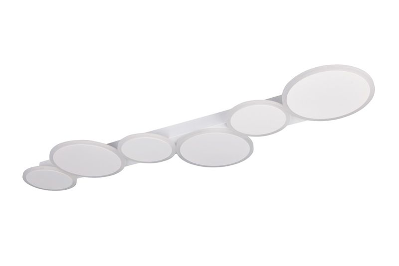Lampa wisząca z pilotem Trio OVELA biała LED 34W 2700-6500K 3900lm IP20 - 1 szt.