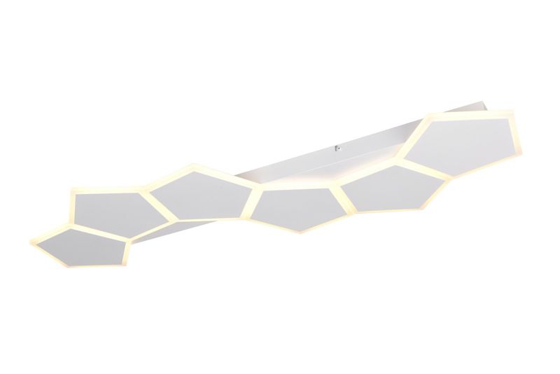 Lampa wisząca z pilotem Trio ZAYA biała LED 34W 2700-6500K 3900lm IP20 - 1 szt.