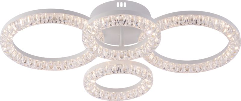 Lampa wisząca z pilotem Vargo biała LED 80W 3000-6000K 7200 lm IP20 - 1 szt.